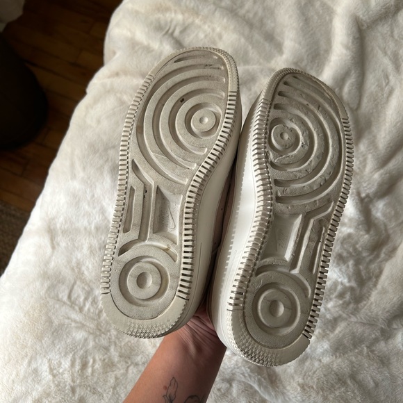 Nike Sage Pink Suede Air Force One 6.5 - Picture 5 of 10